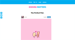 Desktop Screenshot of kissingmatters.com